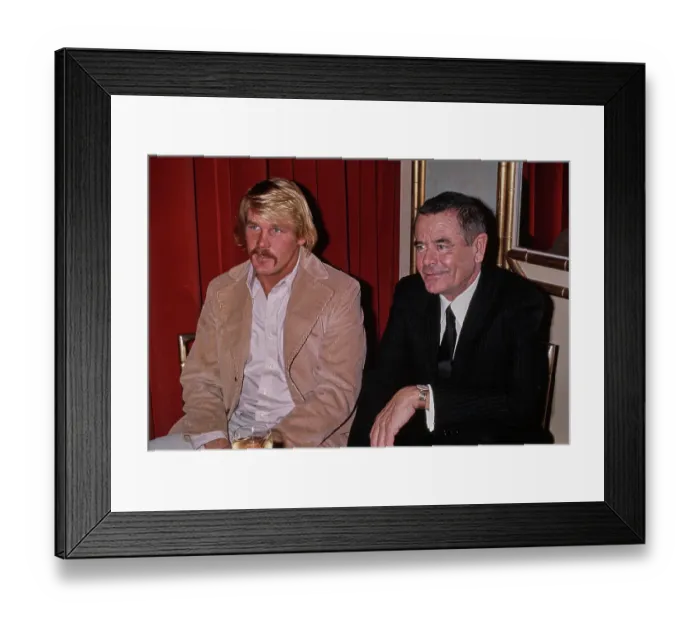 Framed Print : Nick Nolte & Glenn Ford Framed Print : Nick Nolte & Glenn Ford