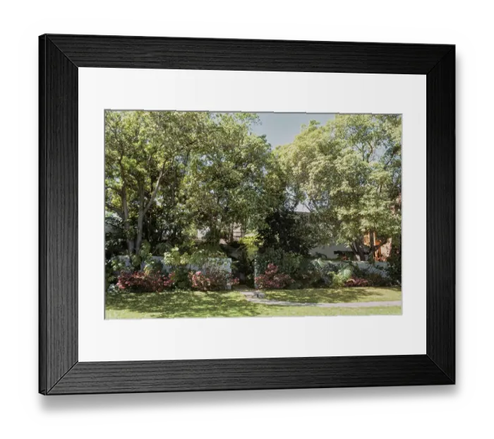 Framed Print : Michael Douglas's Beverly Hills Home Framed Print : Michael Douglas's Beverly Hills Home