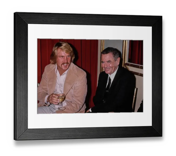 Framed Print : Nick Nolte & Glenn Ford Framed Print : Nick Nolte & Glenn Ford