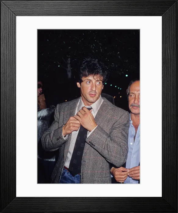 Framed Print : Sylvester Stallone American Actor Framed Print : Sylvester Stallone American Actor