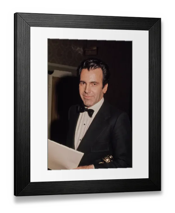Framed Print : Maximilian Schell, Swiss Actor Framed Print : Maximilian Schell, Swiss Actor