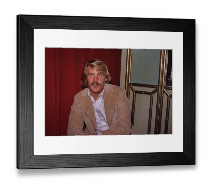 Framed Print : Nick Nolte, American Actor Framed Print : Nick Nolte, American Actor