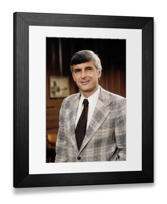 Framed Print : Bob Heitman, American Actor Framed Print : Bob Heitman, American Actor