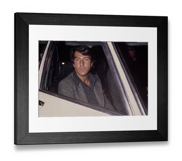 Framed Print : Dustin Hoffman, American Actor Framed Print : Dustin Hoffman, American Actor