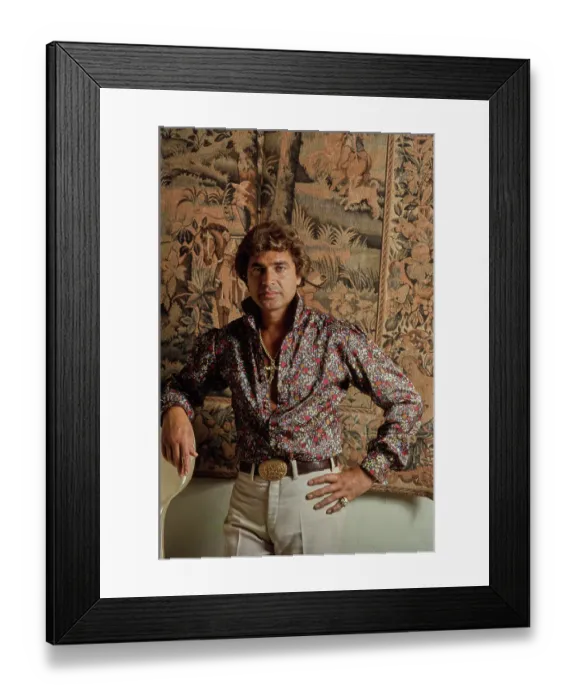 Framed Print : Engelbert Humperdinck, British Singer Framed Print : Engelbert Humperdinck, British Singer