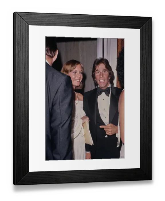 Framed Print : Henry Winkler, American Actor Framed Print : Henry Winkler, American Actor