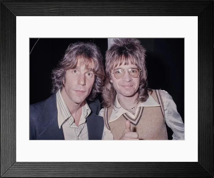 Framed Print : Henry Winkler & Rodney Bingenheimer Framed Print : Henry Winkler & Rodney Bingenheimer