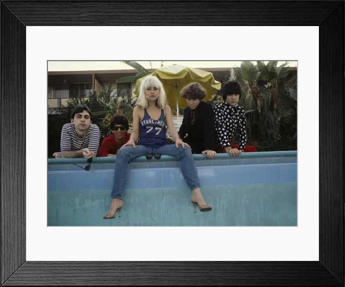 Framed Print : Blondie Portrait Session In LA