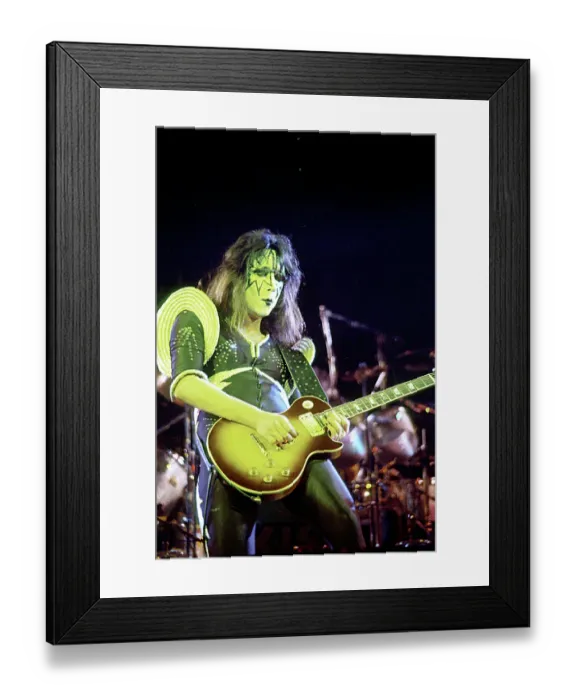 Framed Print : Kiss Performing Framed Print : Kiss Performing