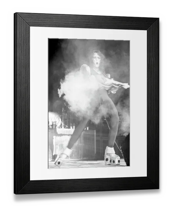 Framed Print : Kiss Performing Framed Print : Kiss Performing