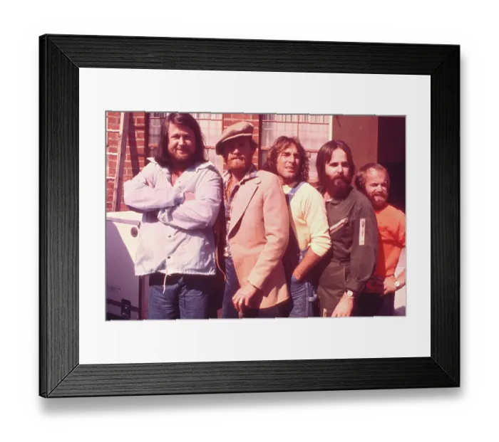 Framed Print : Beach Boys Portrait Framed Print : Beach Boys Portrait