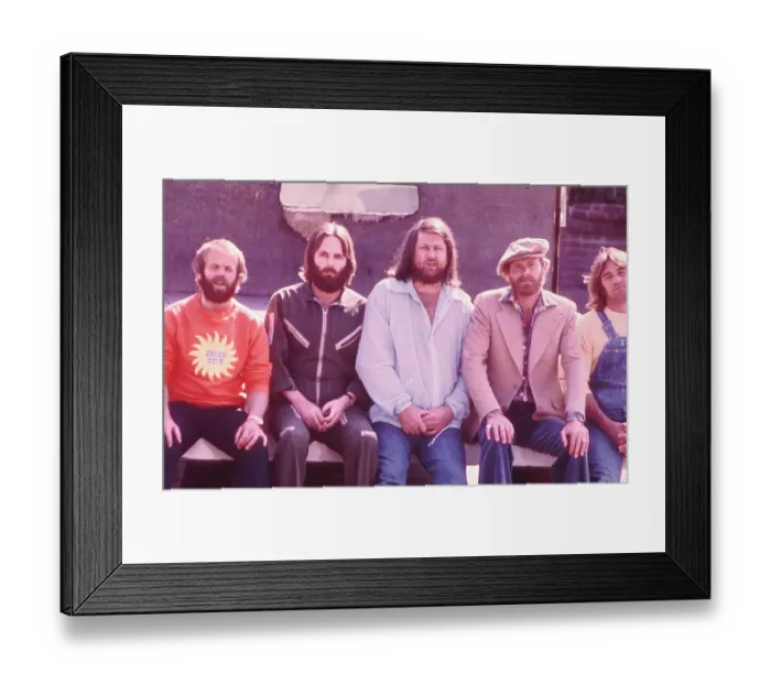 Framed Print : Beach Boys Portrait Framed Print : Beach Boys Portrait