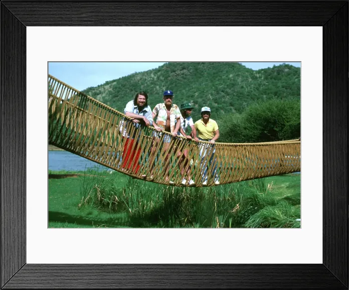 Framed Print : Beach Boys Portrait On A Bridge Framed Print : Beach Boys Portrait On A Bridge