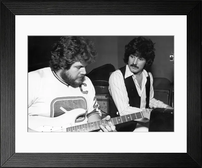 Framed Print : Bachman & Cummings Reunion In 77