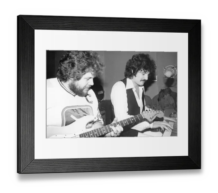 Framed Print : Bachman & Cummings Reunion In 77 Framed Print : Bachman & Cummings Reunion In 77