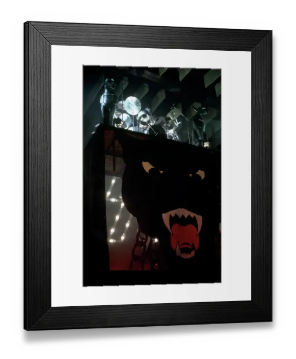 Framed Print : Kiss Performing Framed Print : Kiss Performing