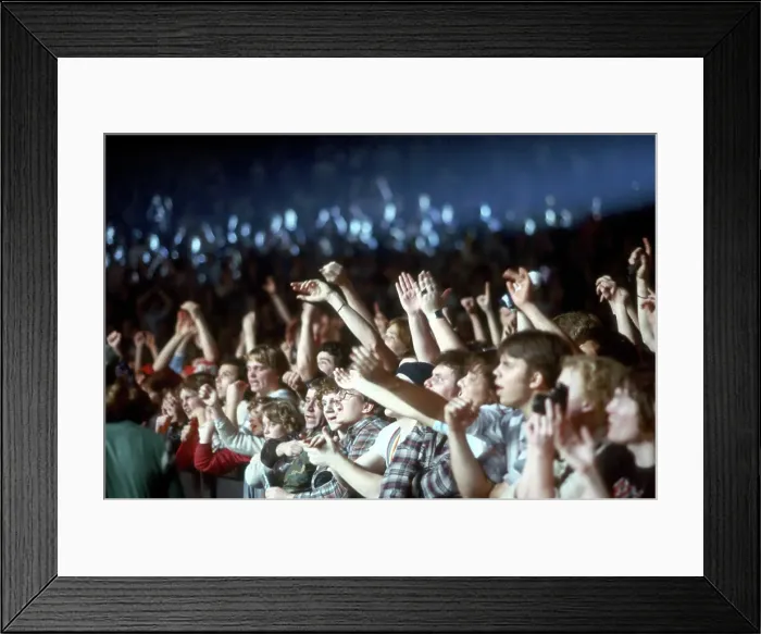 Framed Print : Kiss Performing Framed Print : Kiss Performing