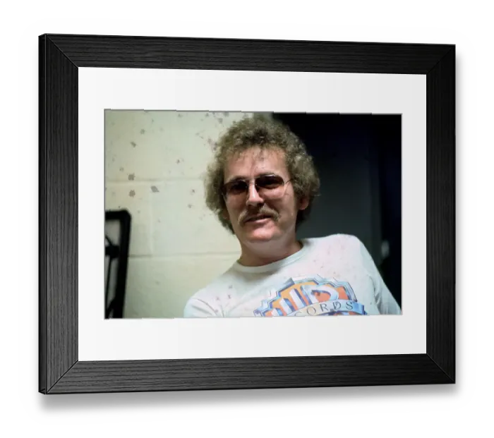 Framed Print : Gordon Lightfoot Backstage Framed Print : Gordon Lightfoot Backstage