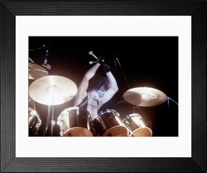 Framed Print : Kiss Performing Framed Print : Kiss Performing