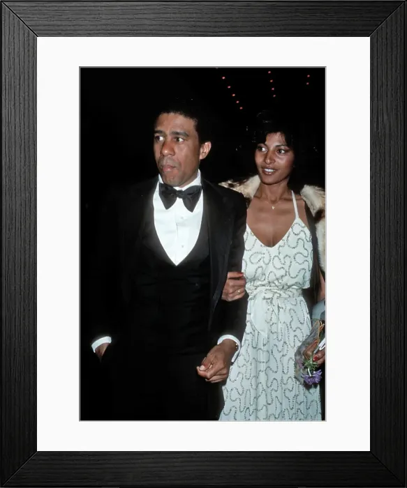 Framed Print : Pam Grier And Richard Pryor Framed Print : Pam Grier And Richard Pryor