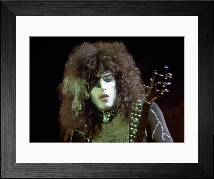 Framed Print : Kiss Performing Framed Print : Kiss Performing