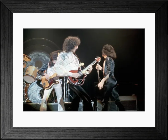 Framed Print : Queen Performing Framed Print : Queen Performing