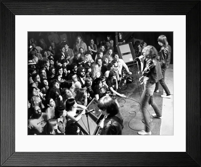 Framed Print : The Ramones Performing Framed Print : The Ramones Performing
