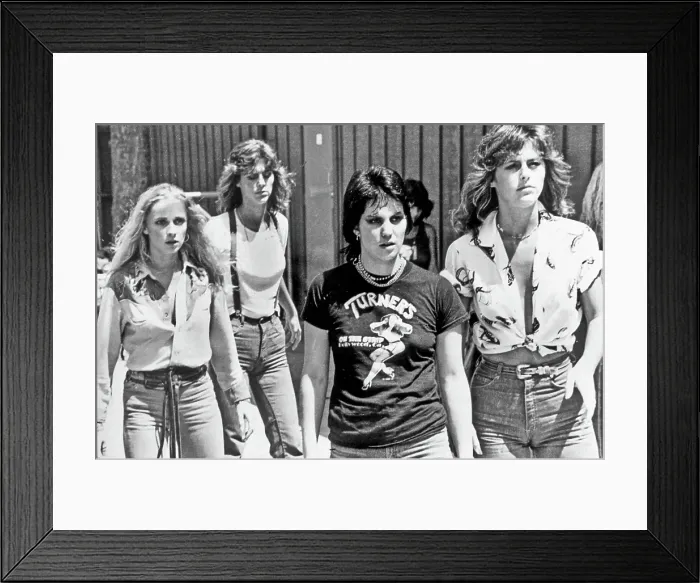 Framed Print : Guitarist Joan Jett of the rock band The Runaways Framed Print : Guitarist Joan Jett of the rock band The Runaways