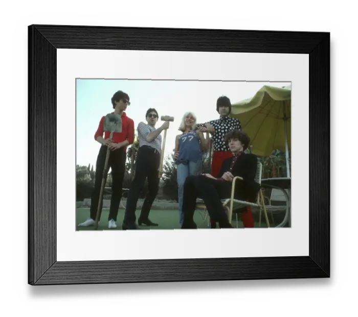 Framed Print : Blondie Portrait Session In LA Framed Print : Blondie Portrait Session In LA