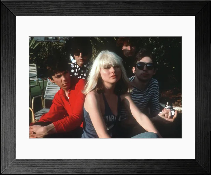Framed Print : Blondie Portrait Session In LA Framed Print : Blondie Portrait Session In LA