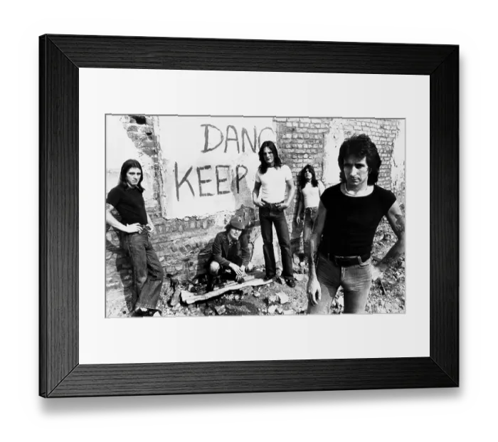Framed Print : AC / DCPortrait