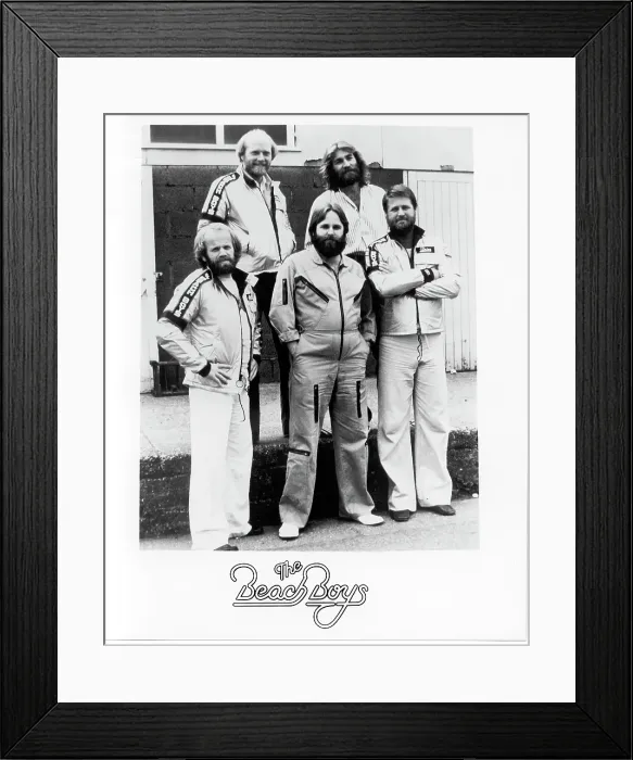 Framed Print : Beach Boys Portrait Framed Print : Beach Boys Portrait