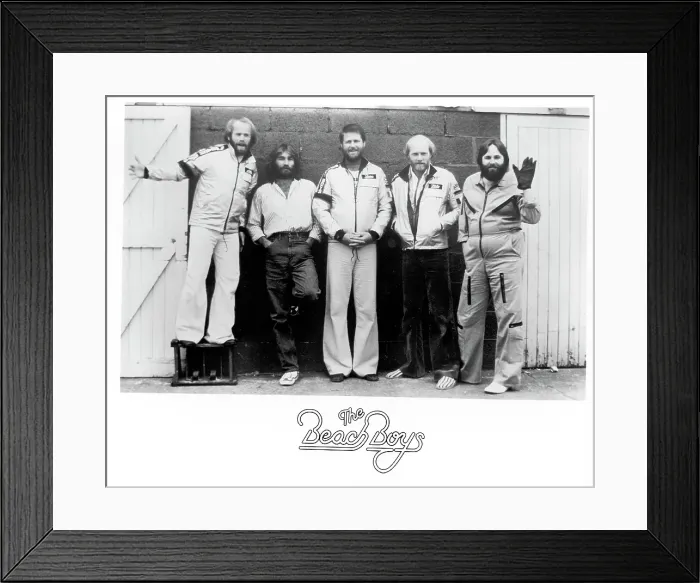 Framed Print : Beach Boys Portrait Framed Print : Beach Boys Portrait