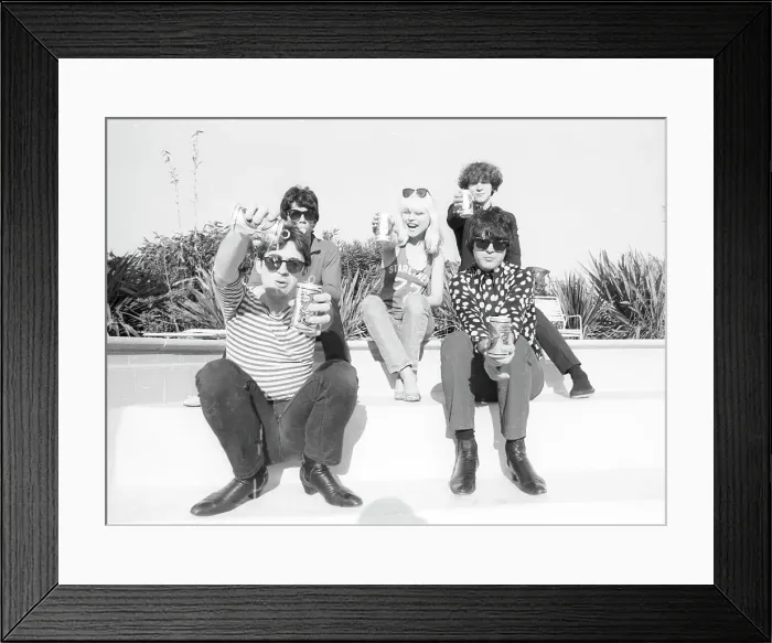 Framed Print : Blondie Portrait Session In LA Framed Print : Blondie Portrait Session In LA
