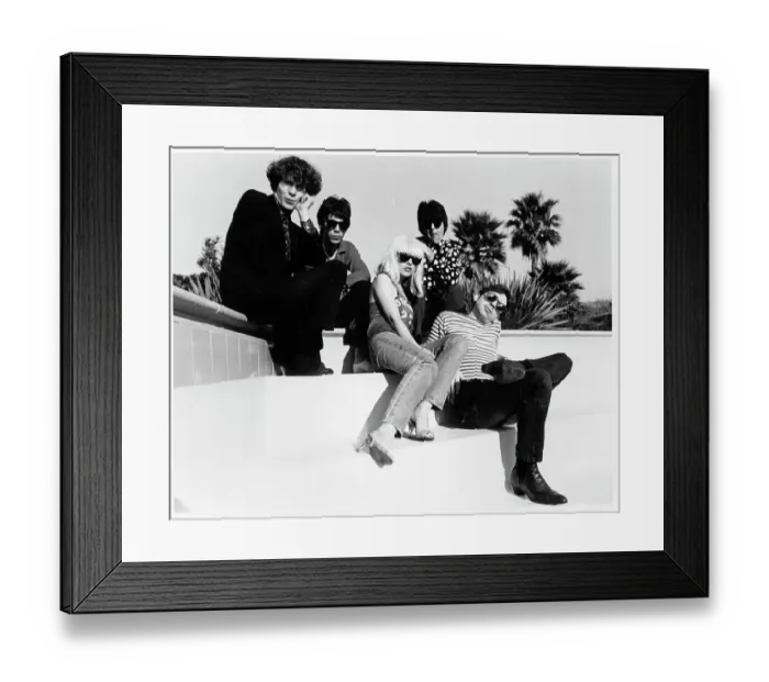 Framed Print : Blondie Portrait Session In LA Framed Print : Blondie Portrait Session In LA