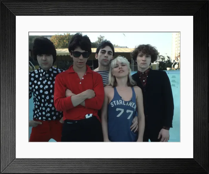 Framed Print : Blondie Portrait Session In LA Framed Print : Blondie Portrait Session In LA