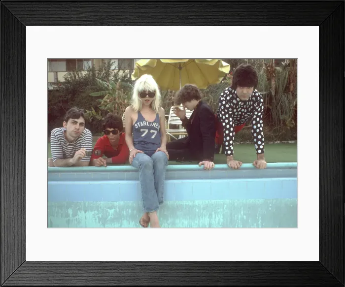 Framed Print : Blondie Portrait Session In LA Framed Print : Blondie Portrait Session In LA