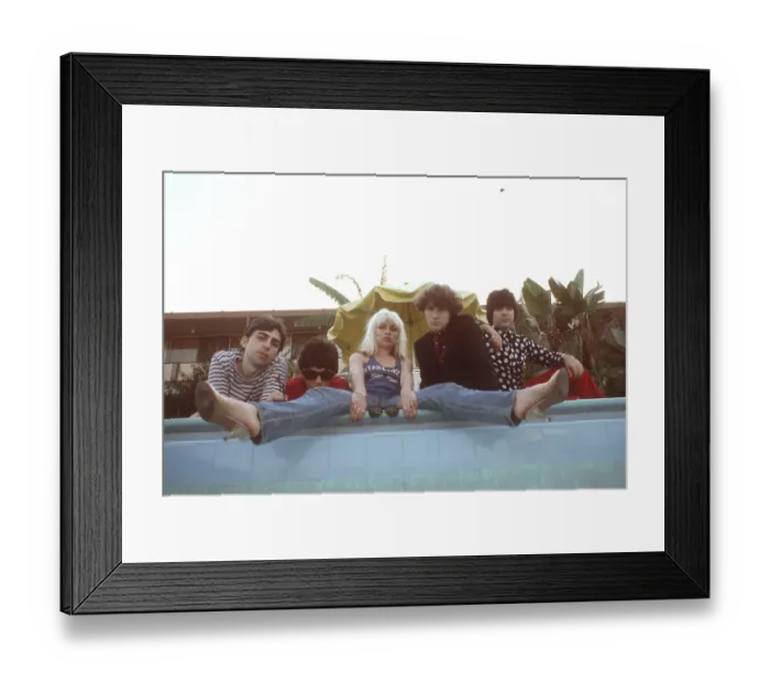 Framed Print : Blondie Portrait Session In LA Framed Print : Blondie Portrait Session In LA