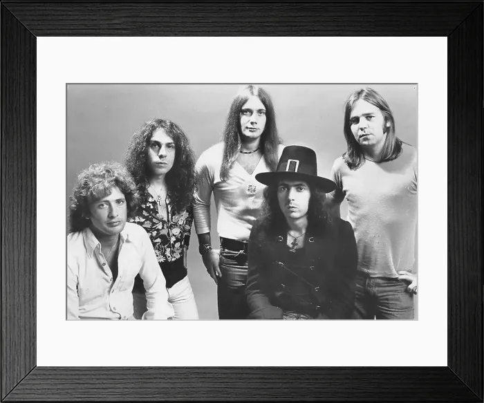 Framed Print : Blackmore's Rainbow Portrait Framed Print : Blackmore's Rainbow Portrait