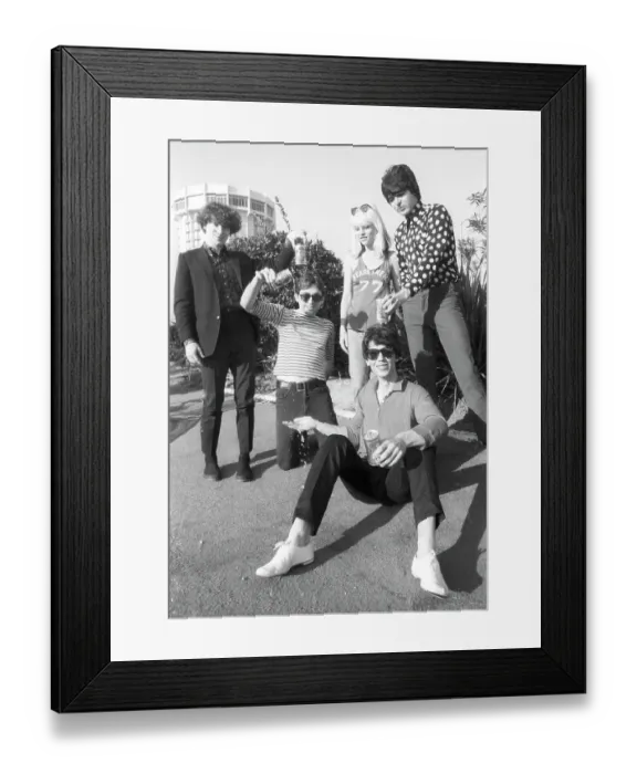 Framed Print : Blondie Portrait Session In LA Framed Print : Blondie Portrait Session In LA