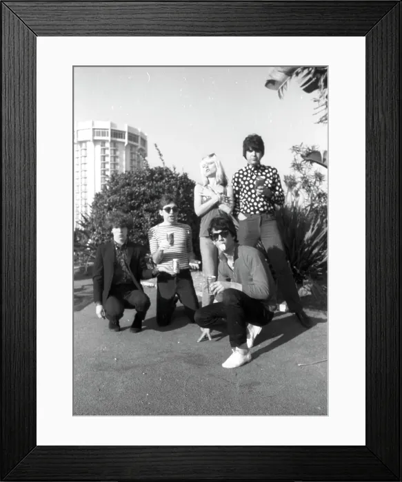 Framed Print : Blondie Portrait Session In LA Framed Print : Blondie Portrait Session In LA