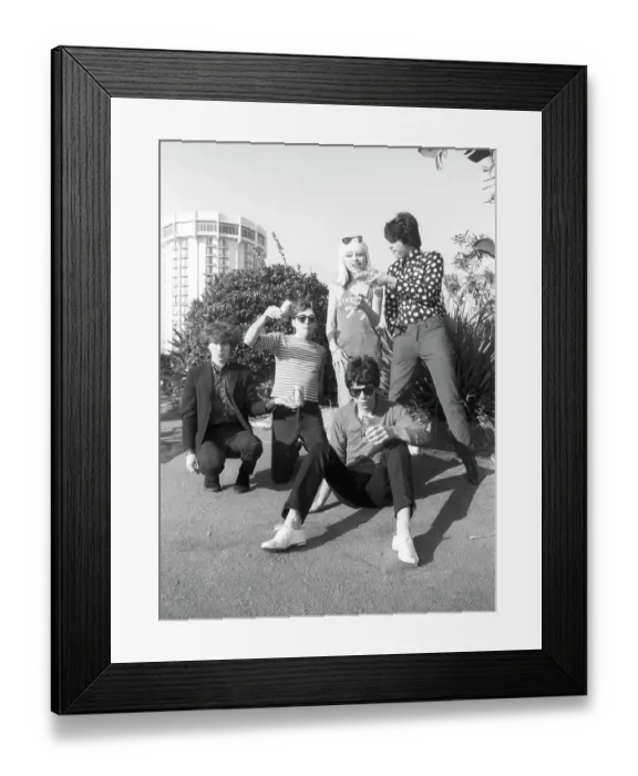 Framed Print : Blondie Portrait Session In LA Framed Print : Blondie Portrait Session In LA