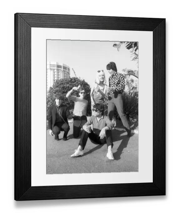 Framed Print : Blondie Portrait Session In LA Framed Print : Blondie Portrait Session In LA