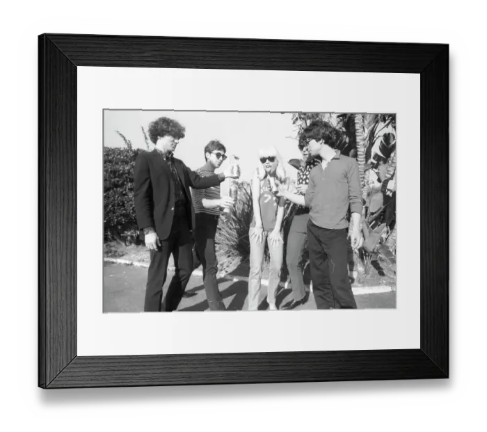 Framed Print : Blondie Portrait Session In LA Framed Print : Blondie Portrait Session In LA