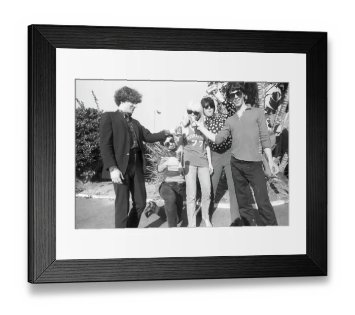 Framed Print : Blondie Portrait Session In LA Framed Print : Blondie Portrait Session In LA