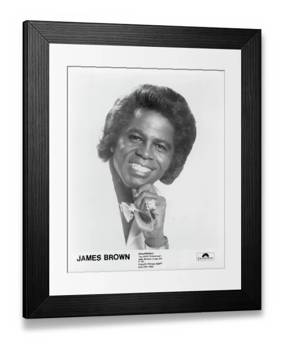 Framed Print : James Brown