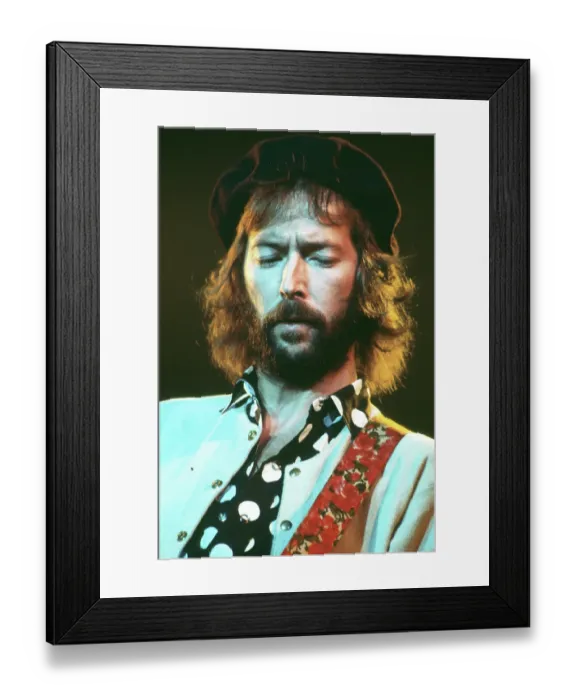 Framed Print : Clapton in Polka Dots Framed Print : Clapton in Polka Dots