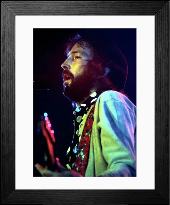Framed Print : Clapton in Polka Dots Framed Print : Clapton in Polka Dots