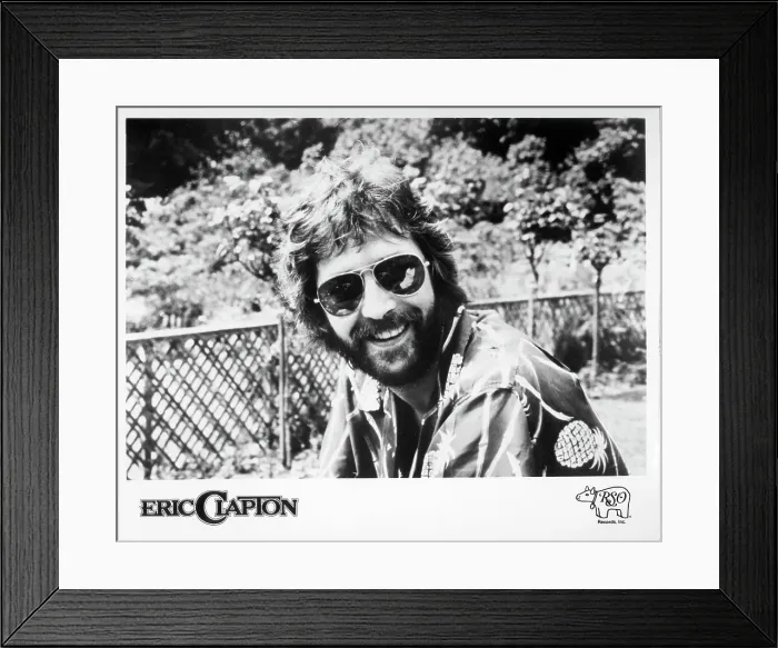 Framed Print : Eric Clapton Portrait Framed Print : Eric Clapton Portrait