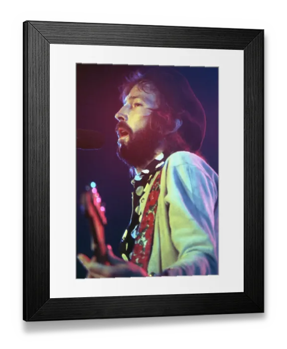 Framed Print : Clapton in Polka Dots